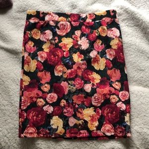 Floral Skirt